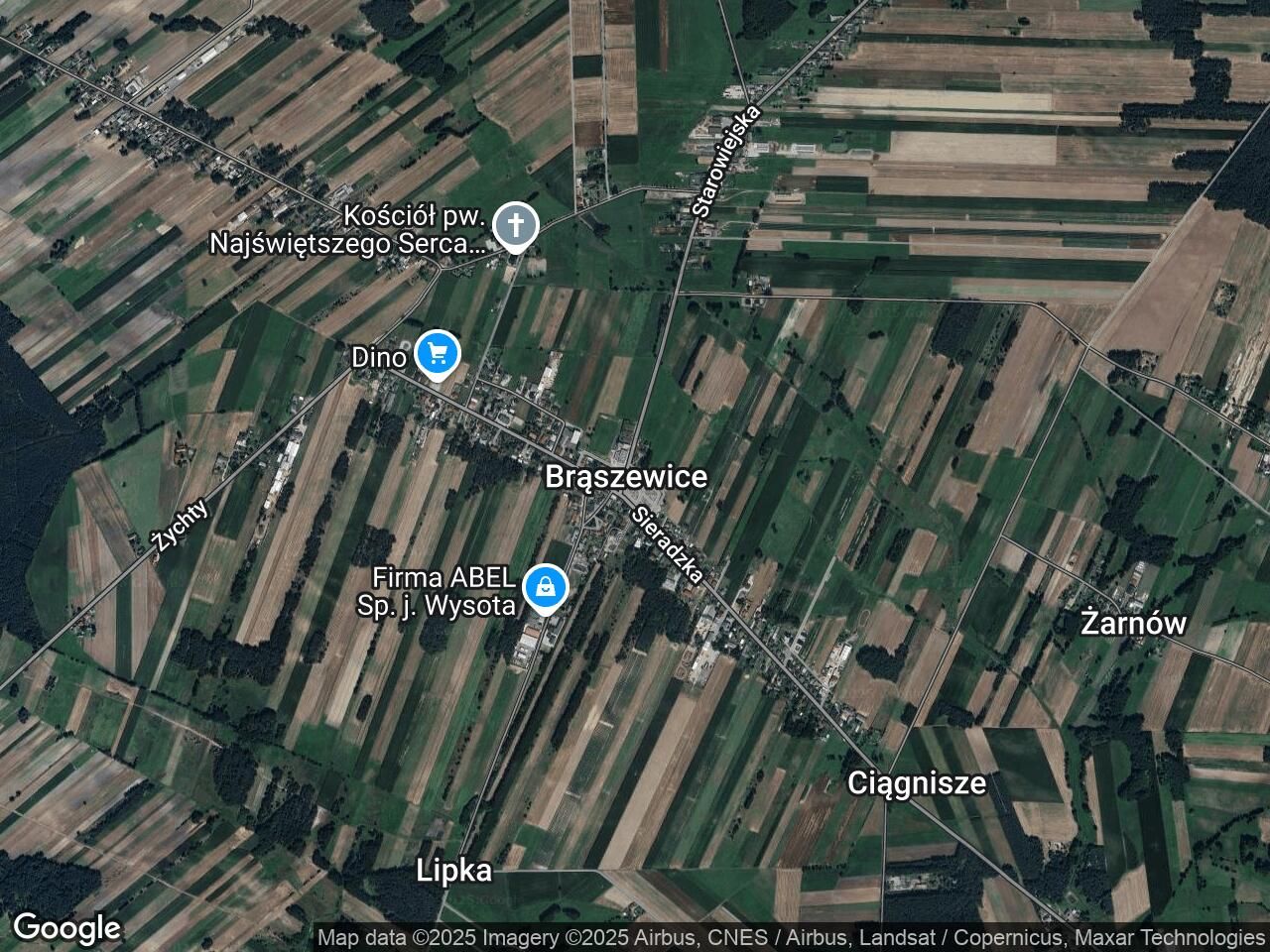 Działka leśna Brąszewice