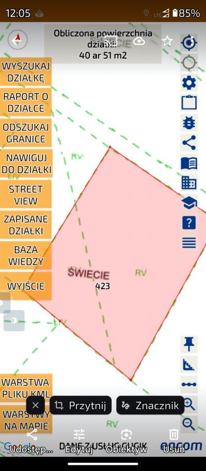 Działka budowlana Świecie Chałupska. Zdjęcie 5