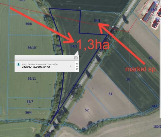 Działka inwestycyjna Mirosławice. Zdjęcie 10