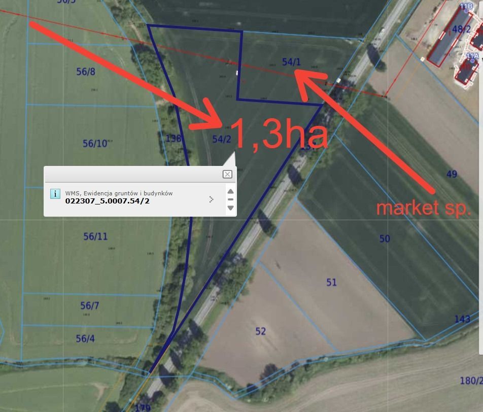 Działka inwestycyjna Mirosławice. Zdjęcie 10