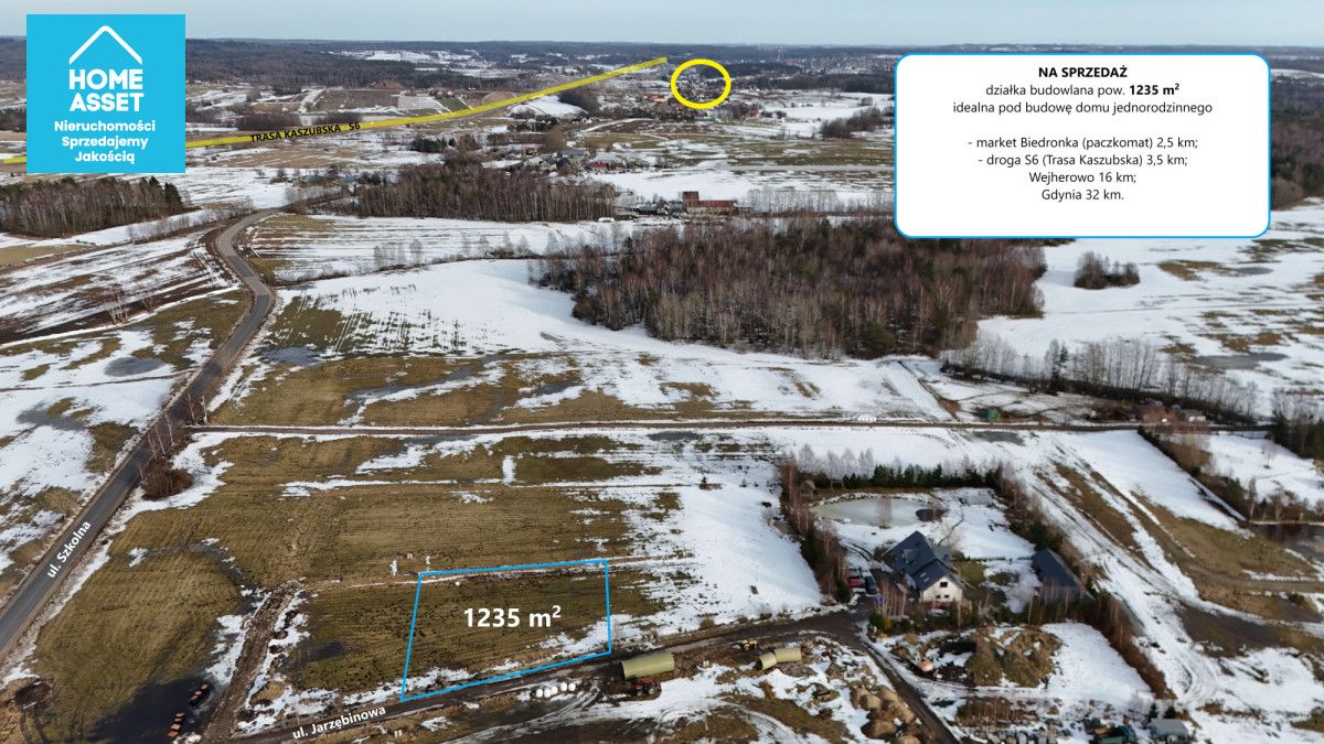 Działka budowlana Częstkowo, ul. Jarzębinowa. Zdjęcie 2