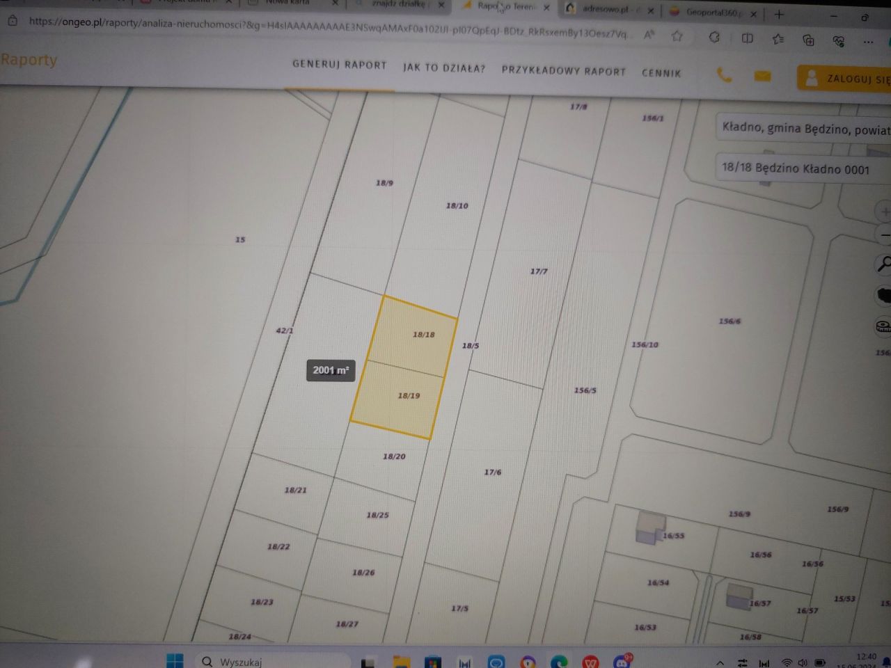 Działka rolno-budowlana Kładno. Zdjęcie 2