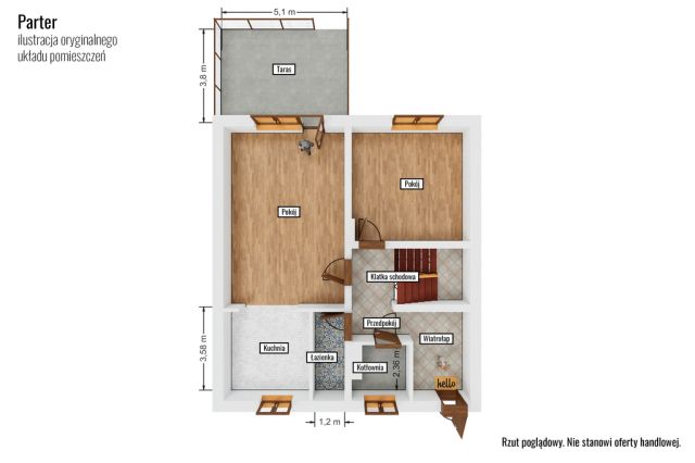 dom wolnostojący, 5 pokoi Pruszków, ul. Wierzbowa. Zdjęcie 9