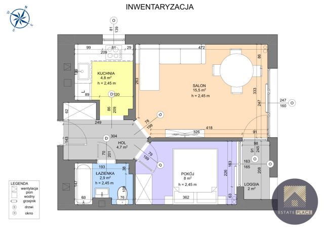 Mieszkanie 2-pokojowe Warszawa Śródmieście, ul. Królewska. Zdjęcie 24