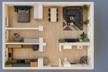 Mieszkanie 4-pokojowe Dębno. Zdjęcie 1