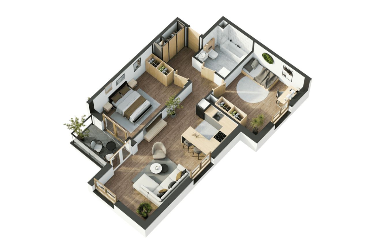 Mieszkanie 2-pokojowe Sosnowiec, ul. Szpaków. Zdjęcie 10