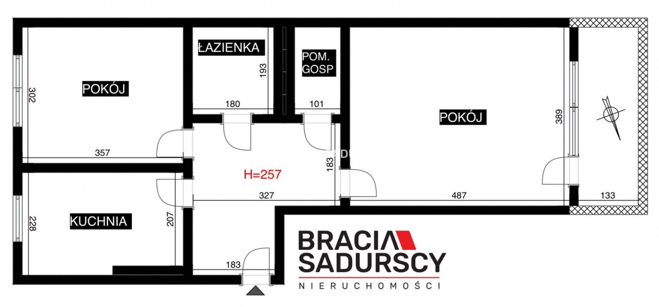 Mieszkanie 2-pokojowe Kraków, ul. Podłęska. Zdjęcie 20