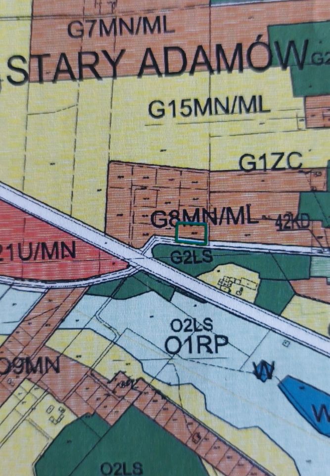 Działka budowlana Stary Adamów, Aleja Bzów. Zdjęcie 5