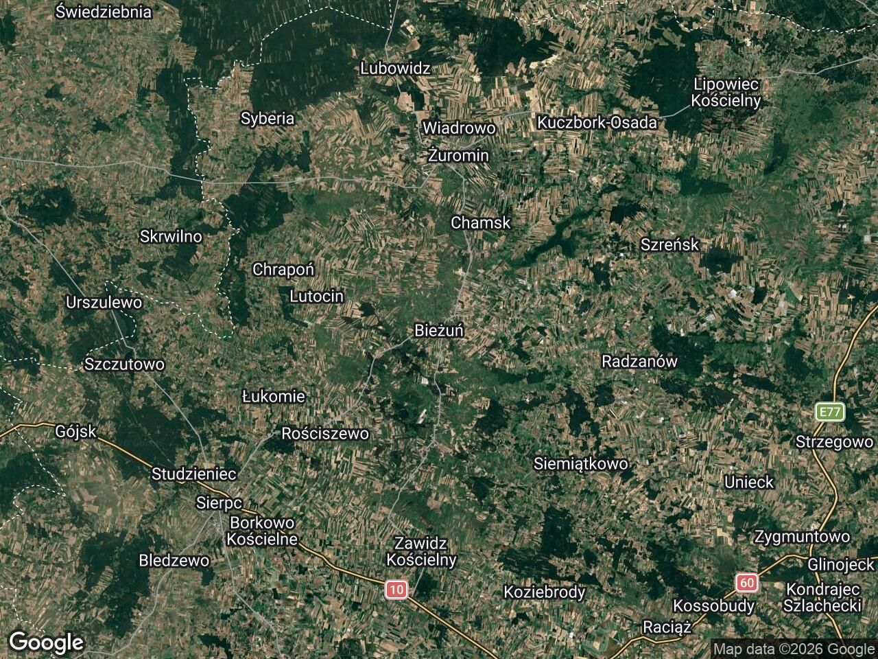 Działka rolna Bieżuń. Zdjęcie 1