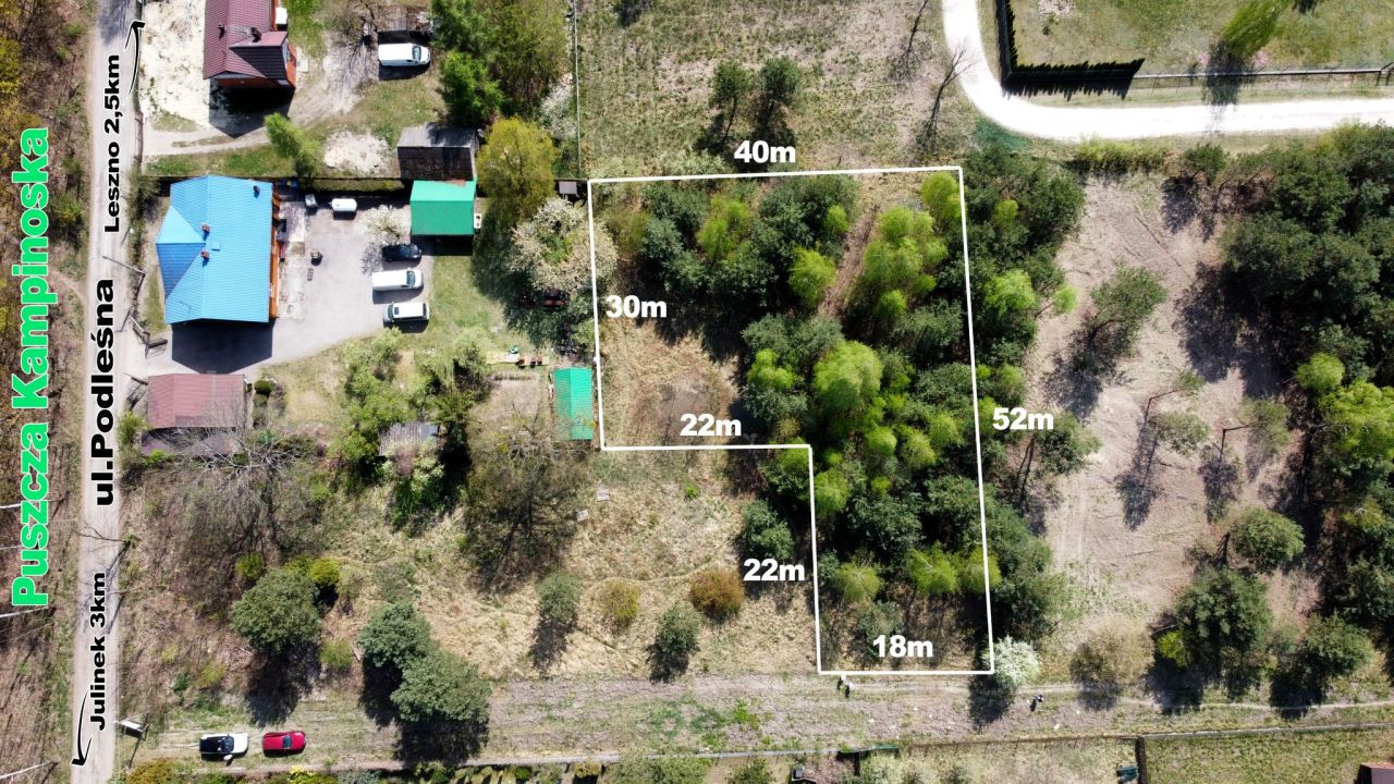 Działka budowlana Marianów. Zdjęcie 2