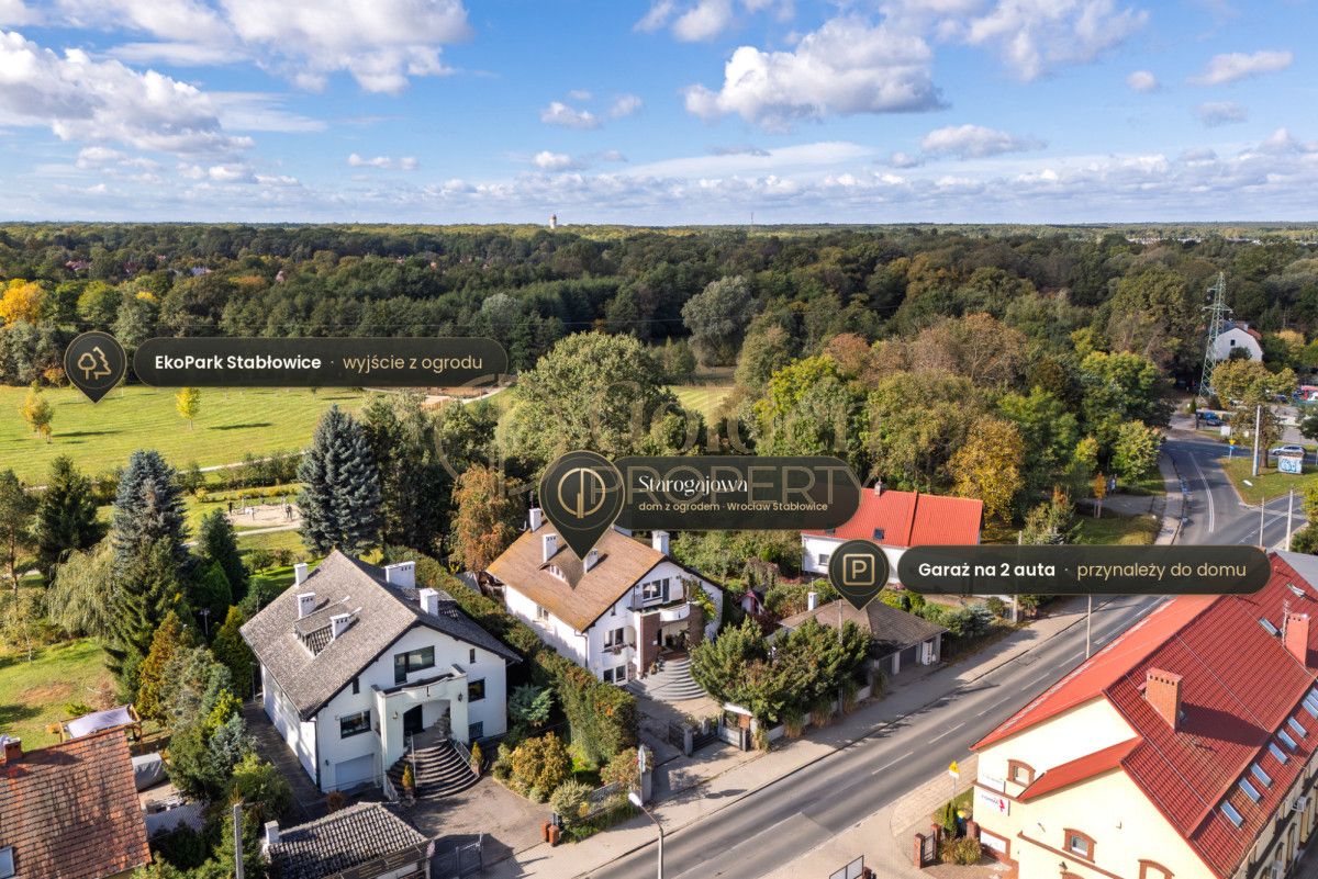 dom wolnostojący, 7 pokoi Wrocław Stabłowice, ul. Starogajowa. Zdjęcie 1
