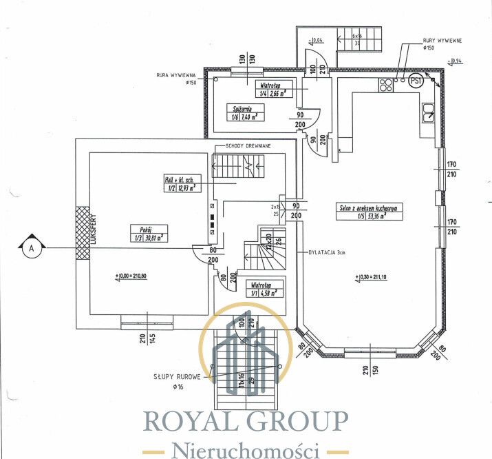 dom wolnostojący, 6 pokoi Dys. Zdjęcie 8