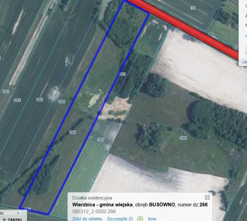 Działka rolna Ludwinów. Zdjęcie 5