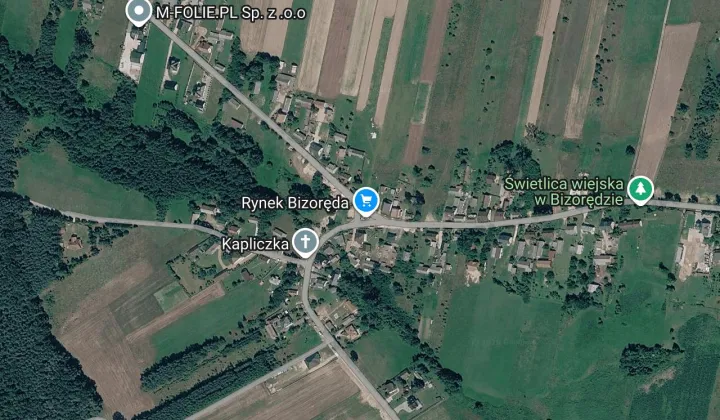 Działka rekreacyjna Bizoręda