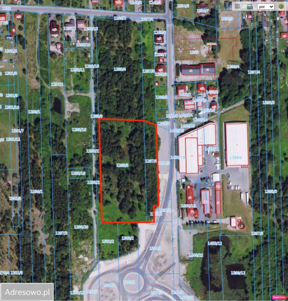 Działka inwestycyjna Nadma, ul. Szkolna. Zdjęcie 5