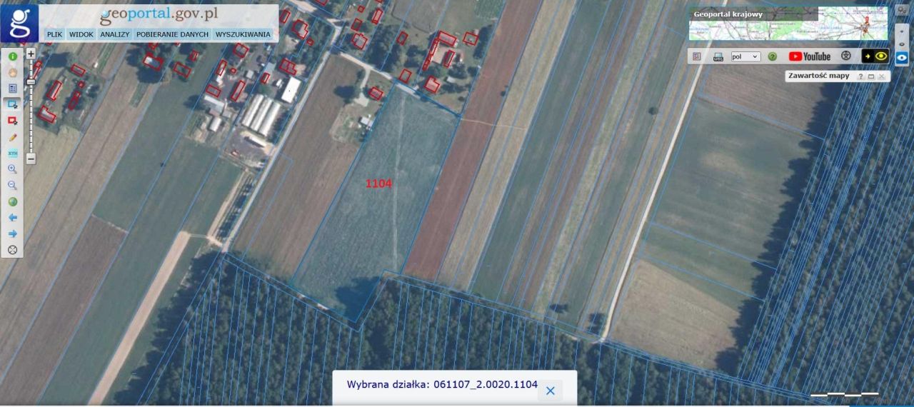 Działka budowlana Sarnów, Akacjowa. Zdjęcie 1