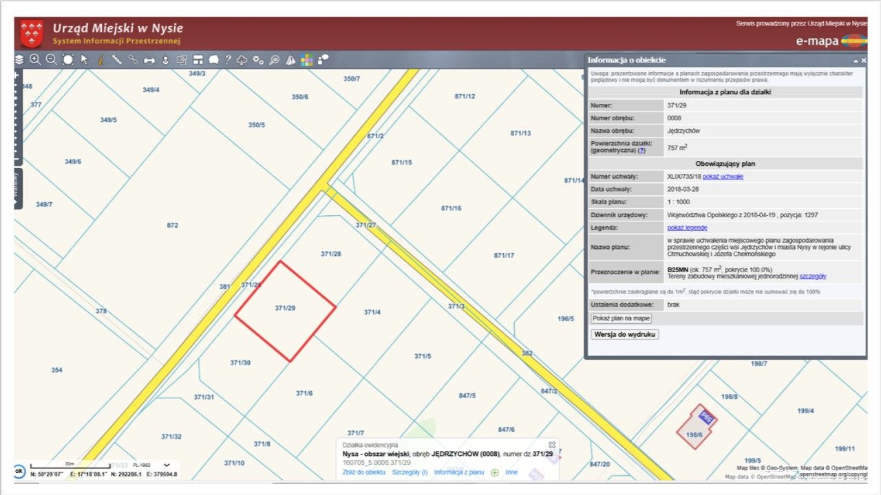 Działka budowlana Jędrzychów, ul. Józefa Chełmońskiego. Zdjęcie 5