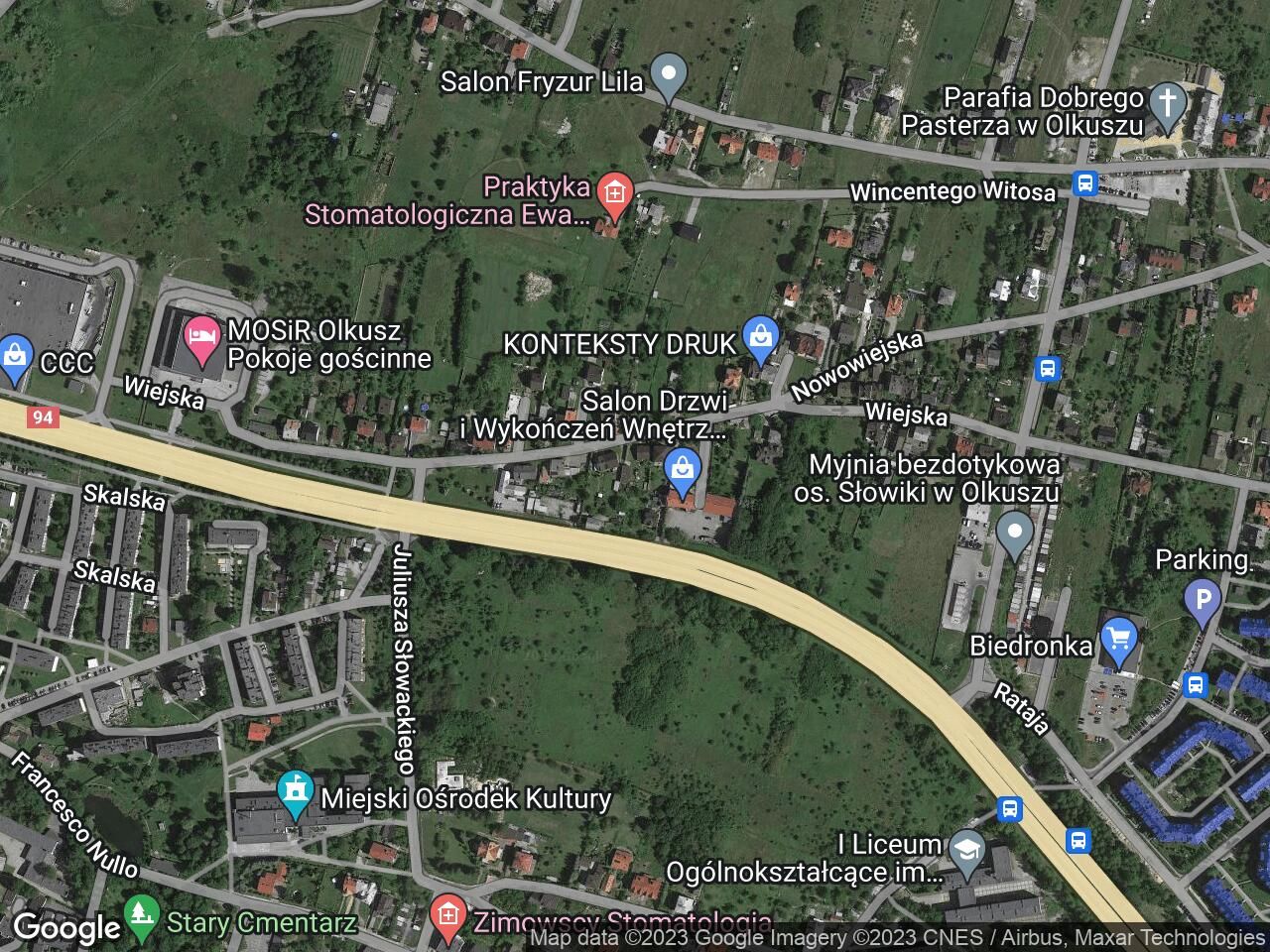 Działka inwestycyjna Olkusz Sikorka, ul. Wiejska