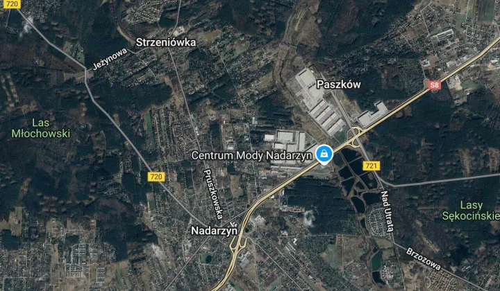 Działka inwestycyjna Nadarzyn, ul. Komorowska