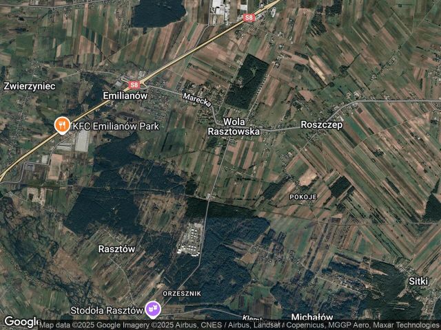 Działka budowlana Wola Rasztowska, ul. Kościelna. Zdjęcie 1