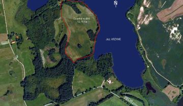 Działka rolna Dłużec