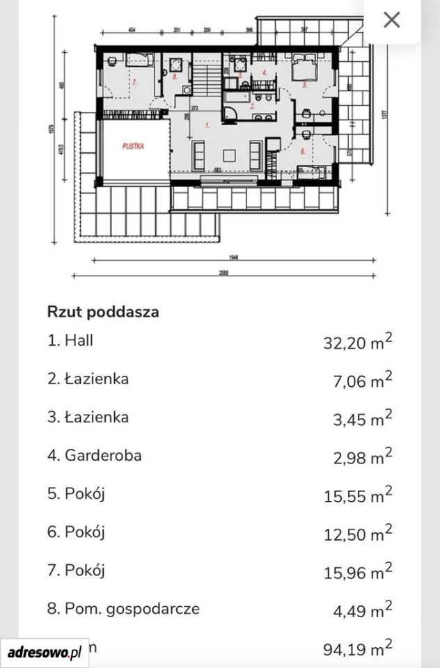 dom wolnostojący, 6 pokoi Nadarzyn. Zdjęcie 21