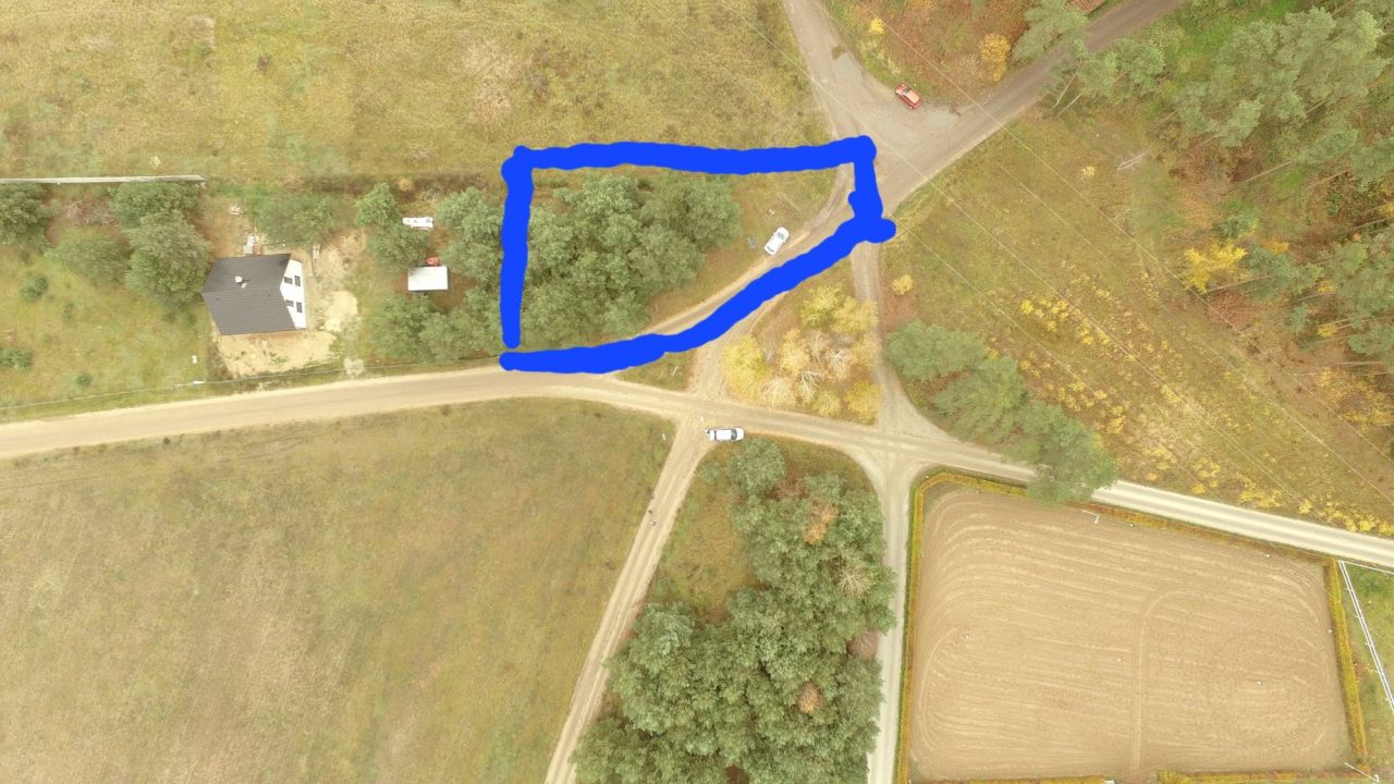 Działka budowlana Leśna Grobla. Zdjęcie 3