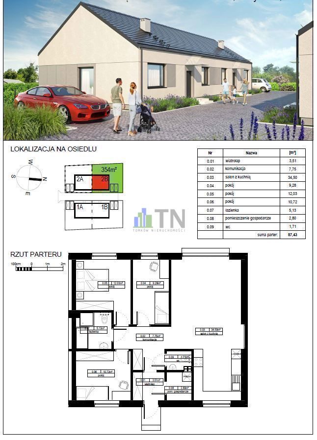 bliźniak, 4 pokoje Chrząstawa Wielka. Zdjęcie 10