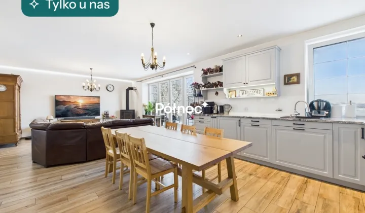 dom wolnostojący, 6 pokoi Warkałki