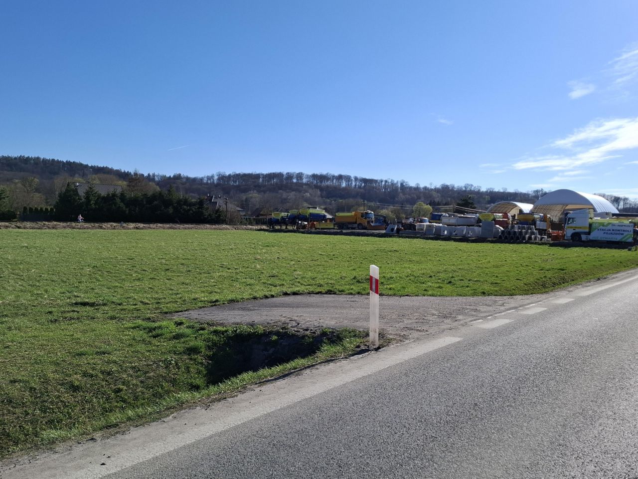 Działka inwestycyjna Zabłotce Tuchorz. Zdjęcie 1