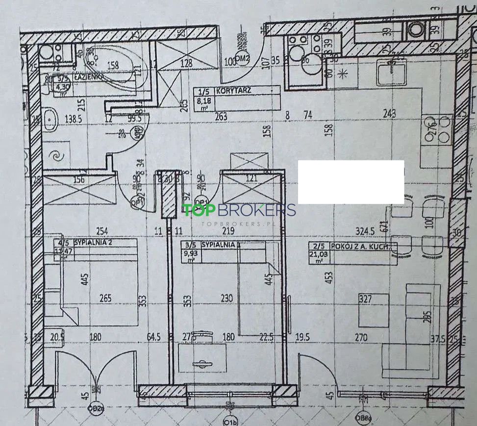 Mieszkanie 3-pokojowe Białystok Antoniuk, ul. Jurowiecka. Zdjęcie 13