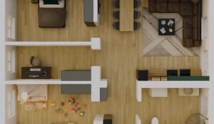 Mieszkanie 4-pokojowe Dębno