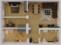 Mieszkanie 4-pokojowe Dębno