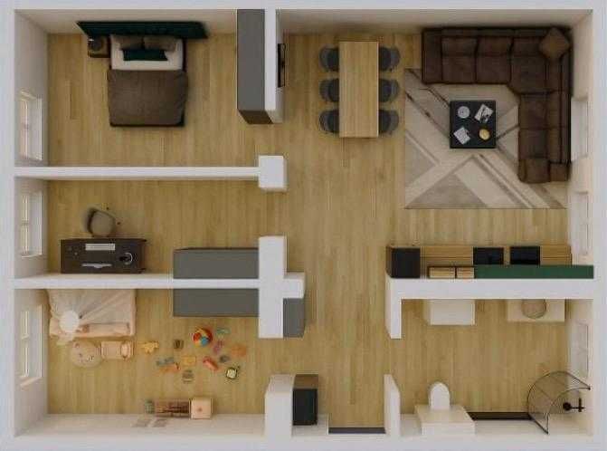 Mieszkanie 4-pokojowe Dębno