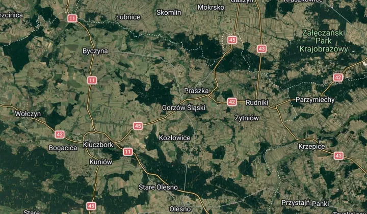 Działka budowlana Gorzów Śląski