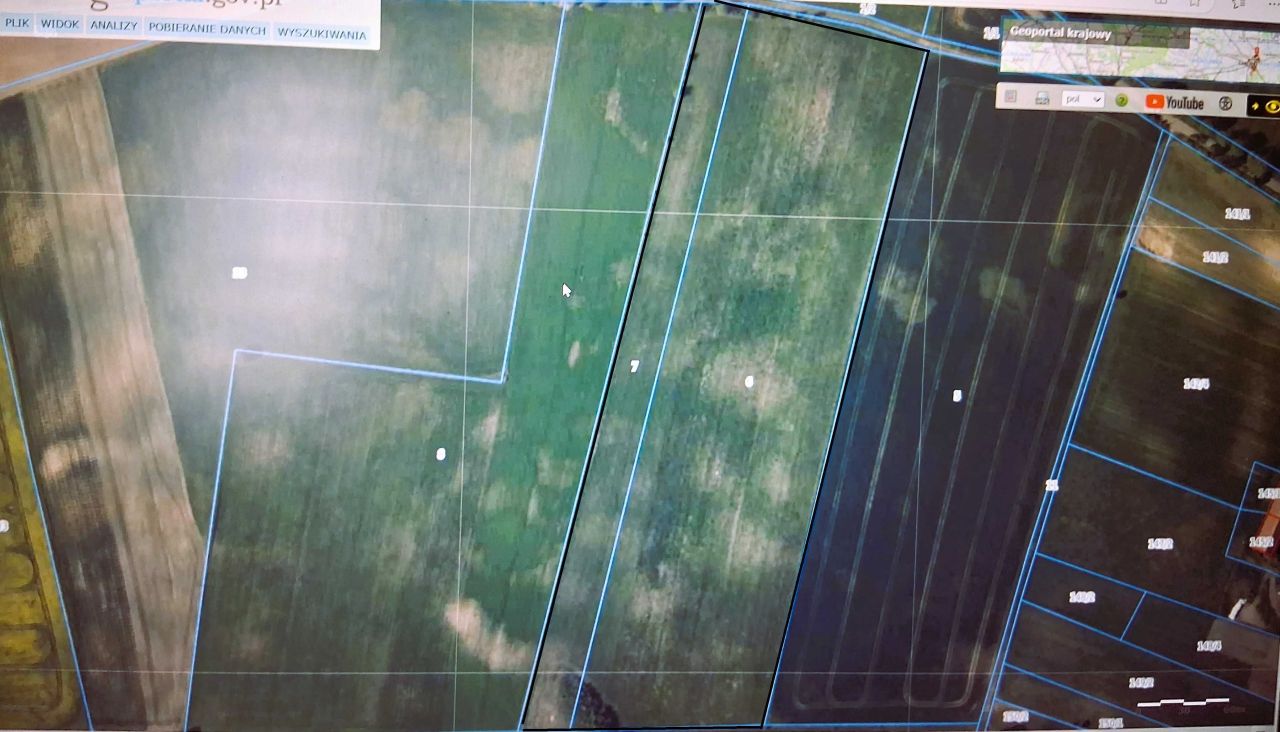 Działka rolna Paprotki. Zdjęcie 4