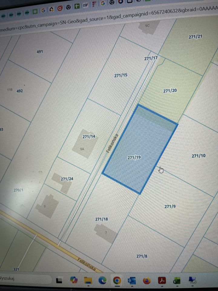 Działka budowlana Łódź Feliksin, ul. Feliksińska. Zdjęcie 7