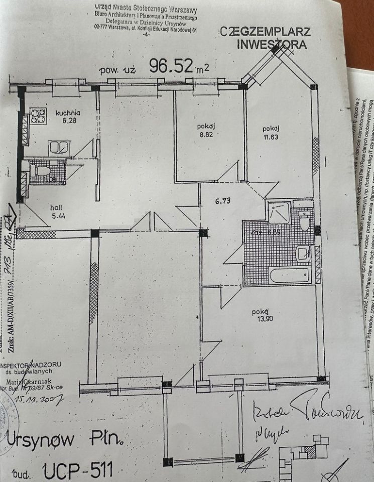 Mieszkanie 4-pokojowe Warszawa Ursynów, ul. Stanisława Herbsta. Zdjęcie 21