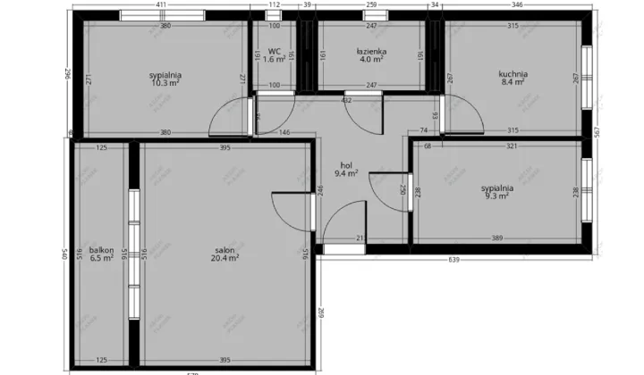 Mieszkanie 3-pokojowe Świnoujście, ul. Bohaterów Września