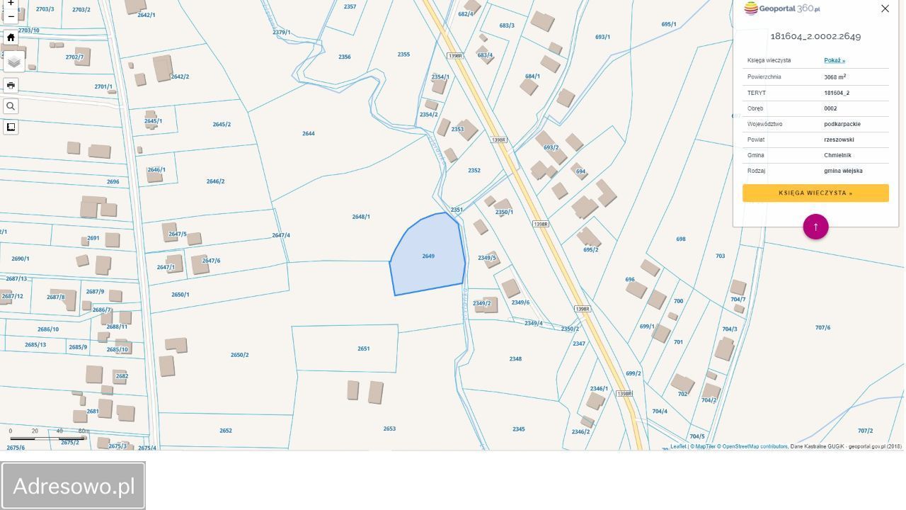 Działka rolna Chmielnik. Zdjęcie 3