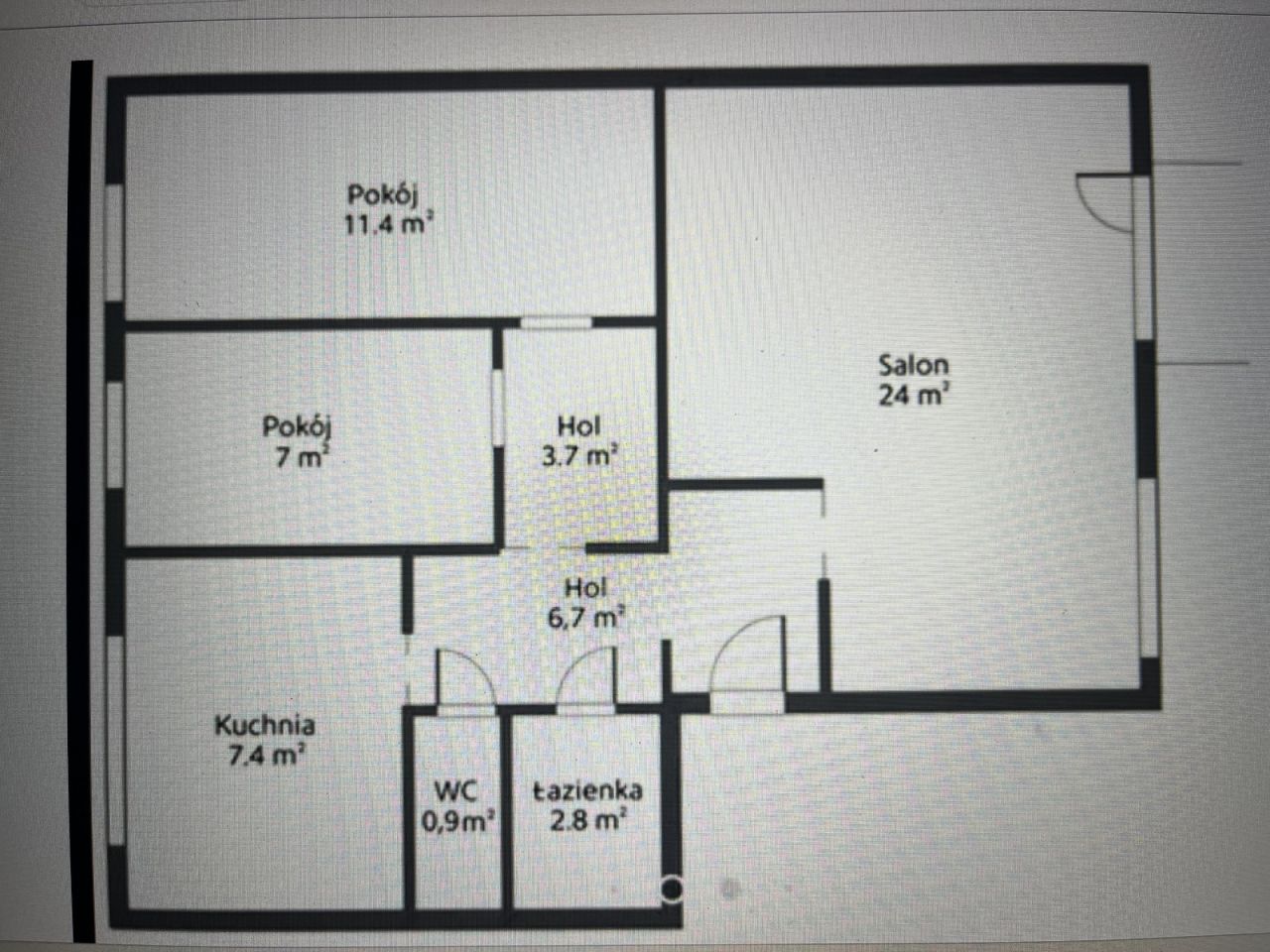 Mieszkanie 3-pokojowe Rzeszów Nowe Miasto, ul. Witolda Świadka. Zdjęcie 11