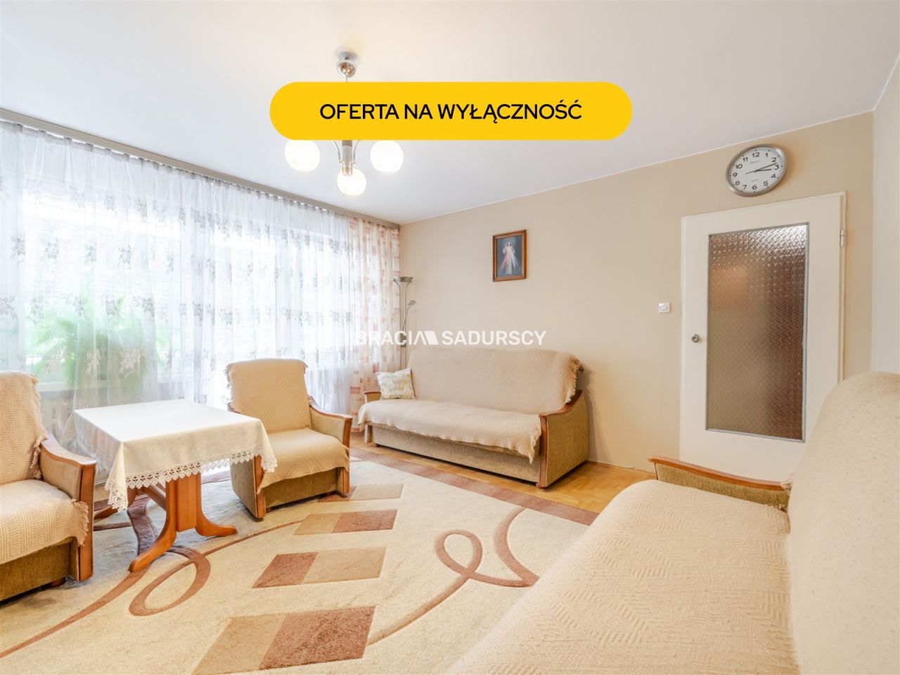 Mieszkanie 3-pokojowe Kraków Podgórze Duchackie, ul. Marii i Bolesława Wysłouchów. Zdjęcie 1