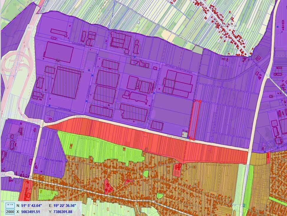 Działka inwestycyjna Radomsko. Zdjęcie 5