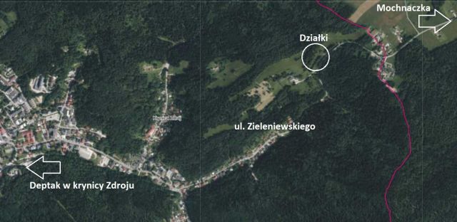 Działka rolna Krynica-Zdrój, ul. Zieleniewskiego. Zdjęcie 6
