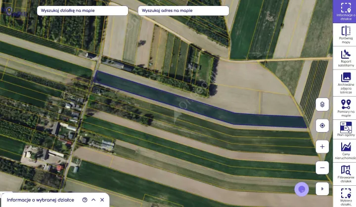 Działka rolno-budowlana Nowy Ludwików