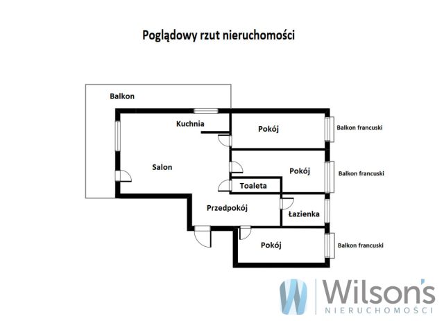 Mieszkanie 4-pokojowe Warszawa Żoliborz, ul. Kaliny Jędrusik. Zdjęcie 18