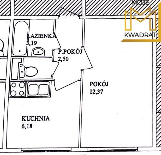 Mieszkanie 1-pokojowe Bełchatów. Zdjęcie 4