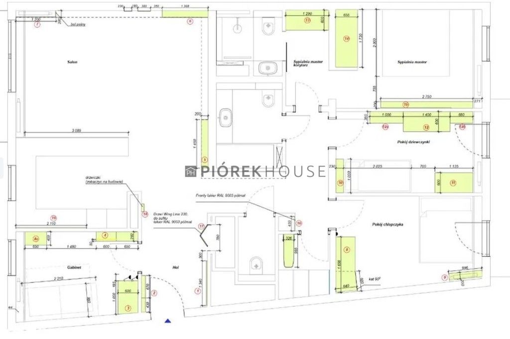 Mieszkanie 5-pokojowe Warszawa Wilanów, ul. Sarmacka. Zdjęcie 7