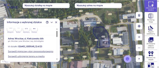 Działka inwestycyjna Wrocław Psie Pole, ul. Kiełczowska. Zdjęcie 1
