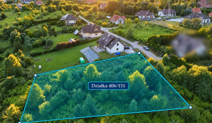 Działka budowlana Kieźliny